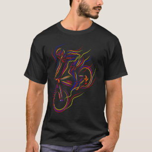 Cyclist Downhill Mtb Mountain Bike Cycling Men's I T-Shirt