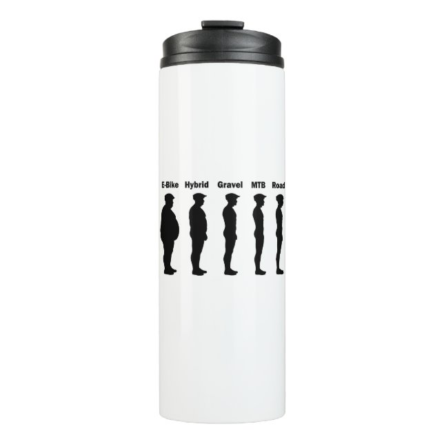 Cyclist Evolution Roadie Thermal Tumbler (Front)