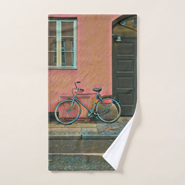 Cyclist gifts for her hand towel (Hand Towel)