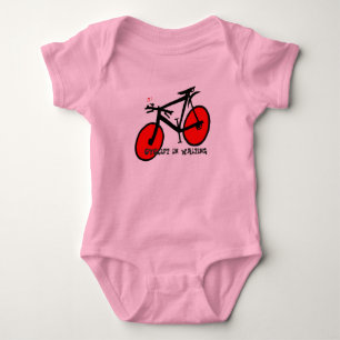 Cyclist in Waiting Infant Creeper