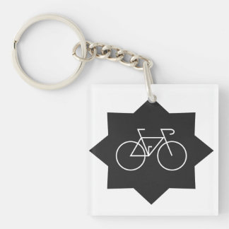Cyclist Keychain