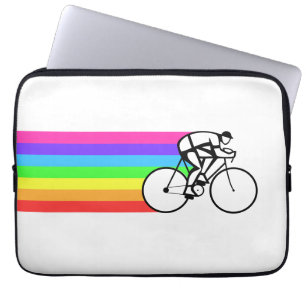Cyclist Laptop Sleeve