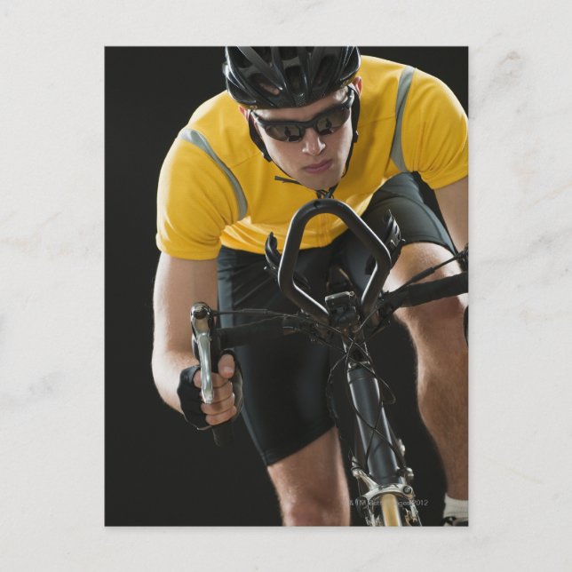 Cyclist Postcard (Front)