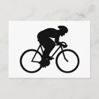 Cyclist Silhouette.