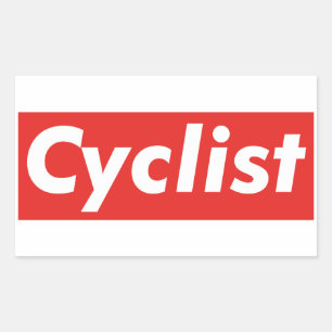 Cyclist Sticker