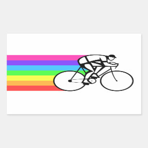 Cyclist Sticker
