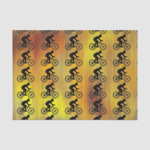 Cyclist Tissue Paper
