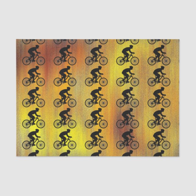 Cyclist Tissue Paper (Front)