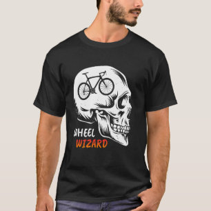 Cyclist WHEEL WWIZARD Cycling Funny Biking T-Shirt