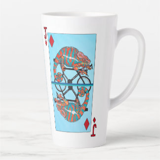 Cycliste de course grande latte Mug