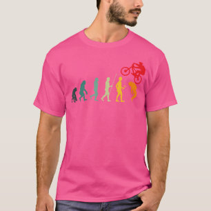 Cyclists Evolution Funny Bike Mtb Bmx T-Shirt