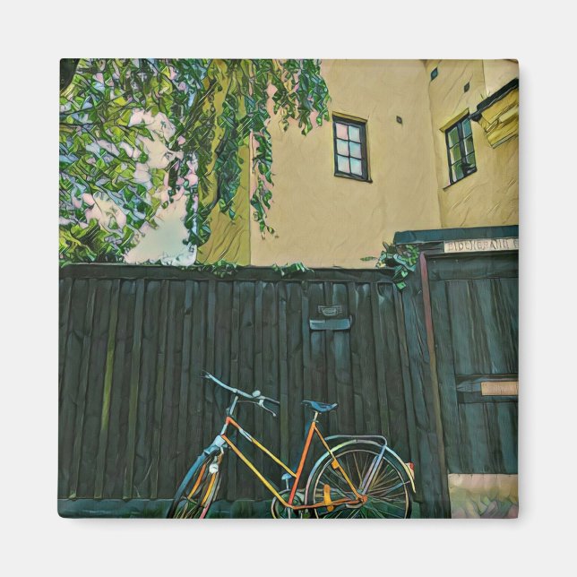 Cyclists gifts ideas magnet (Front)