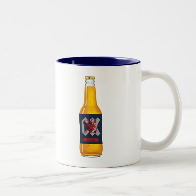 Cyclocross Beer Two-Tone Coffee Mug (Right)