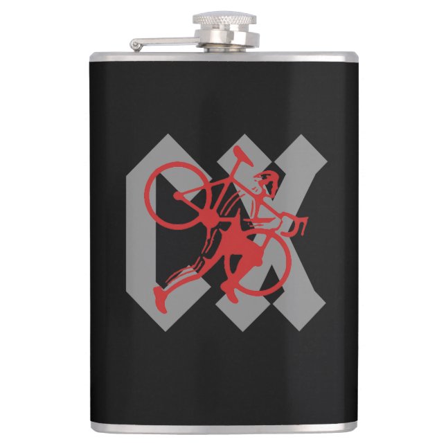 Cyclocross Hip Flask (Front)