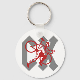 Cyclocross Keychain