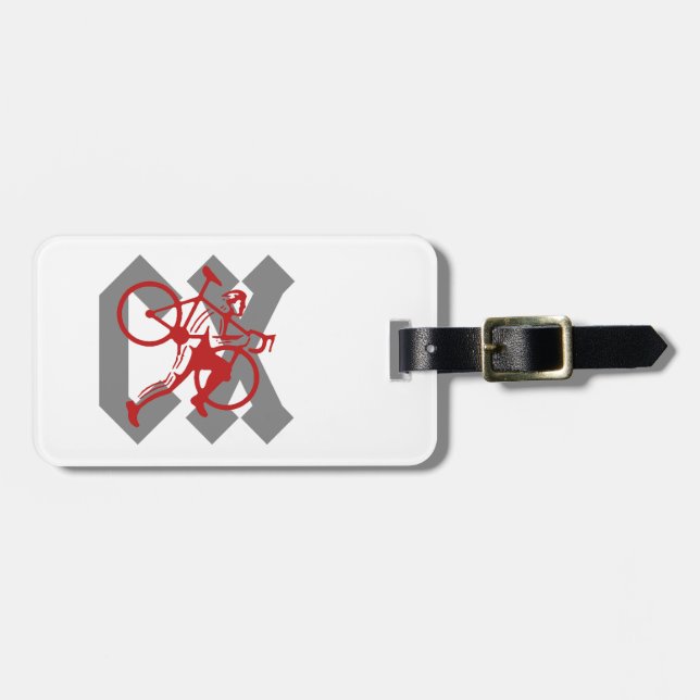 Cyclocross Luggage Tag (Front Horizontal)
