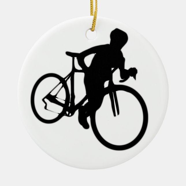 Cyclocross Ornament (Front)