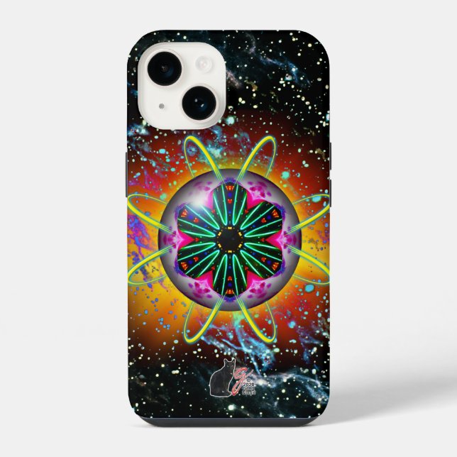 Cyclon Orbz iPhone Case (Back)