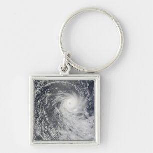 Cyclone Anja over the Southern Indian Ocean Keychain
