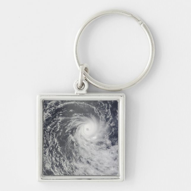 Cyclone Anja over the Southern Indian Ocean Keychain (Front)