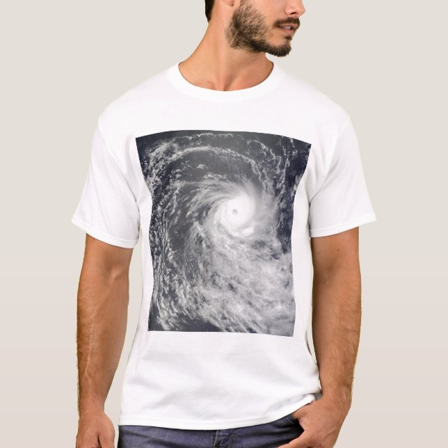 Cyclone Anja over the Southern Indian Ocean T-Shirt (Front)