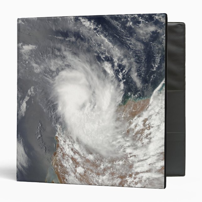 Cyclone Dominic off the shore of Western Austra Binder (Front/Inside)