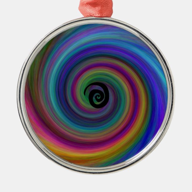 Cyclone Metal Ornament (Front)