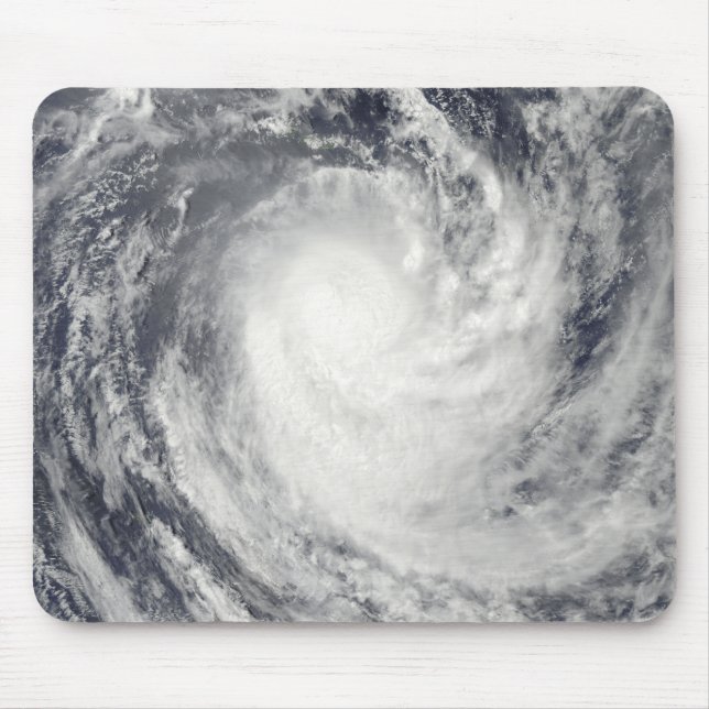 Cyclone Rene over the South Pacific Ocean Mouse Pad (Front)