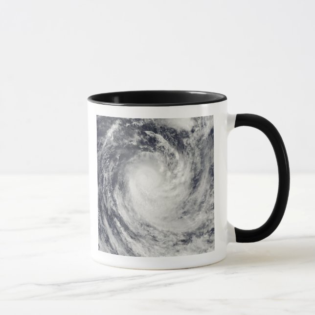 Cyclone Rene over the South Pacific Ocean Mug (Right)