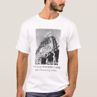 Cyclone Rollercoaster 75th Adult T-shirt