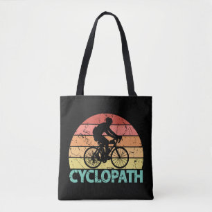Cyclopath Funny Cycling Tote Bag