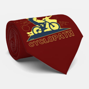 CYCLOPATH funny mountain bike gift idea            Tie