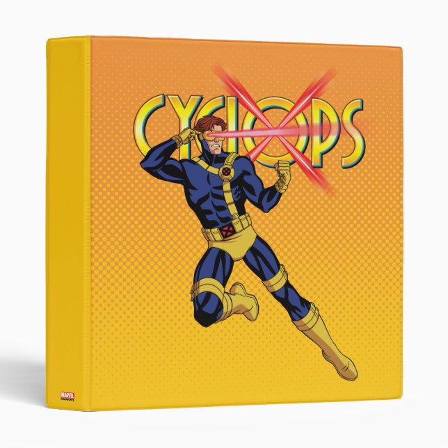 Cyclops Character Pose Binder (Front/Spine)