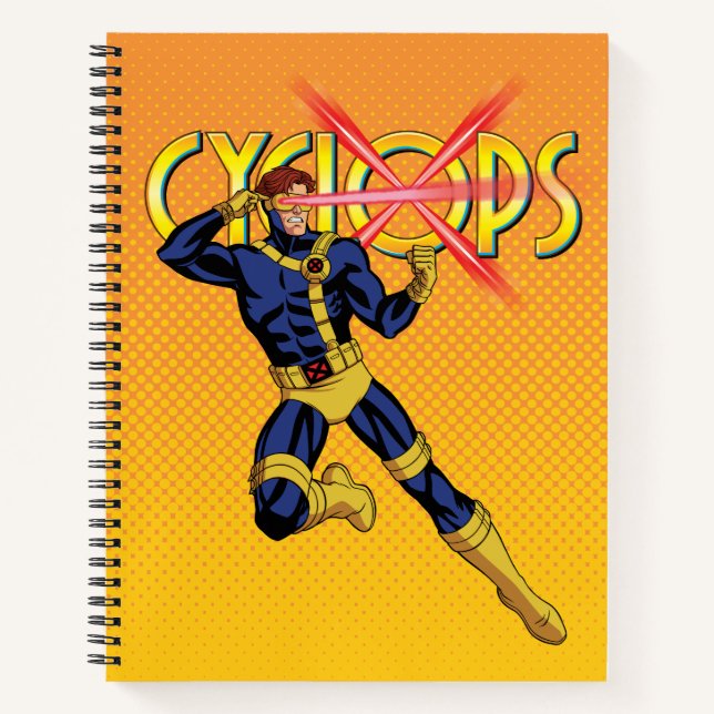 Cyclops Character Pose Notebook (Front)