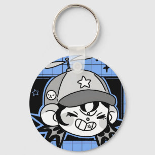 Cyclops Kid Keychain