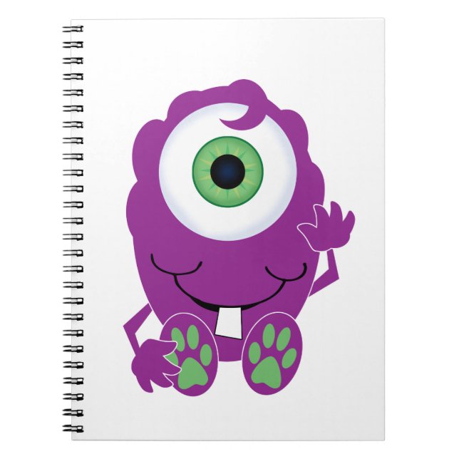 Cyclops Monster Notebook (Front)