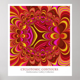 Cyclotomic Contours Poster