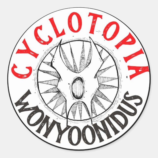 Cyclotopia Stickers (Front)