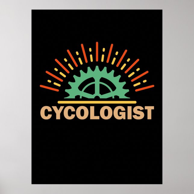 Cycologist Art Poster (Front)