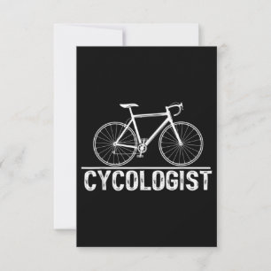 Cycologist Bike Cycling Bicycle Cyclist Card