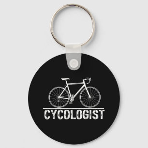 Cycologist Bike Cycling Bicycle Cyclist Keychain