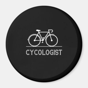Cycologist Cycle Lover Gift Cycling Mountain Gift Magnet