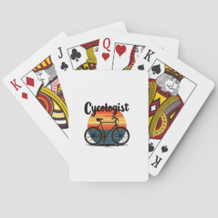 Cycologist: Energetic Biker Tee – for Cycling Playing Cards