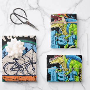 Cycologist Funny Bicycle Cycling Vintage Gift Wrapping Paper Sheet