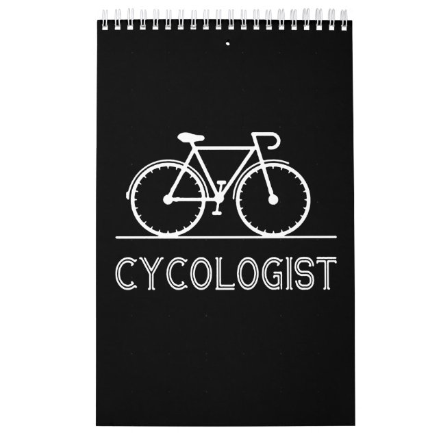 Cycologist Funny Bike Bicycle Humor Calendar (Cover)