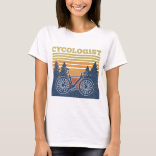 Cycologist Funny Biking Gift MTB Bicycle Mountain T-Shirt