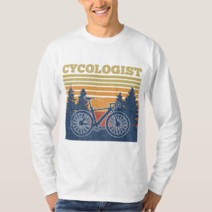 Cycologist Funny Biking Gift MTB Bicycle Mountain T-Shirt