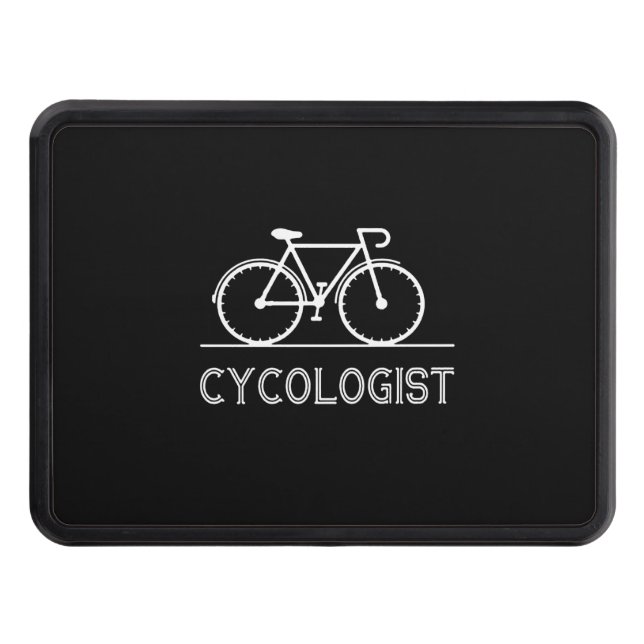 Cycologist Gift | Trust me I'm Cycologist Men Trailer Hitch Cover (Front)