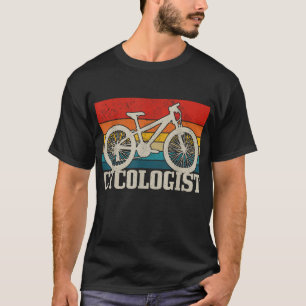 Cycologist Mountain Bike MTB Vintage Cycling Funny T-Shirt