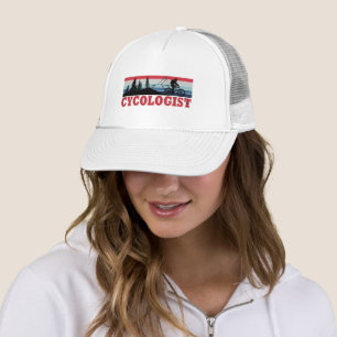 Cycologist MTB bicycle rider funny cycling Trucker Hat